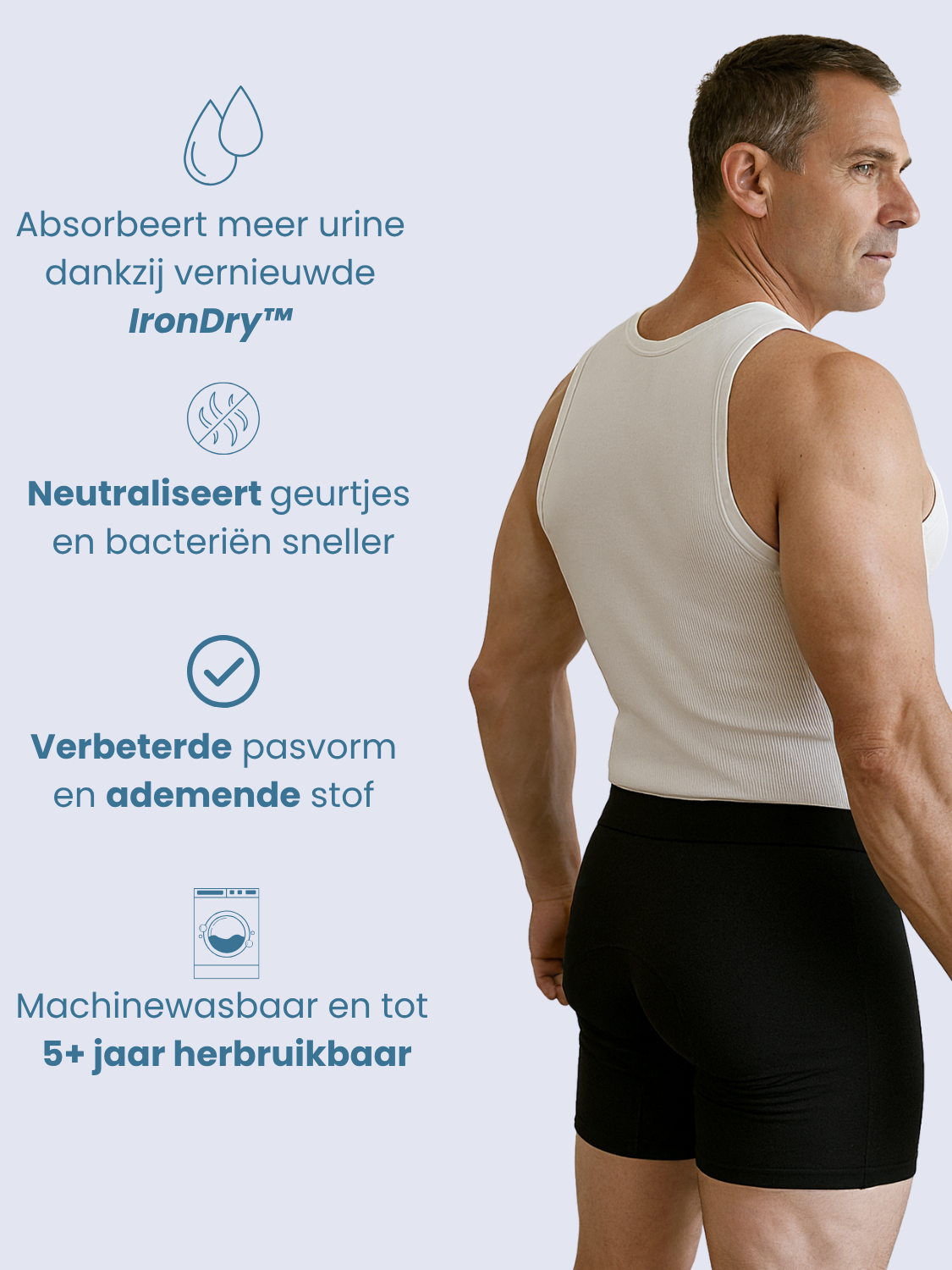 Ben's Pro Lekvrije Boxers (5-Pack)